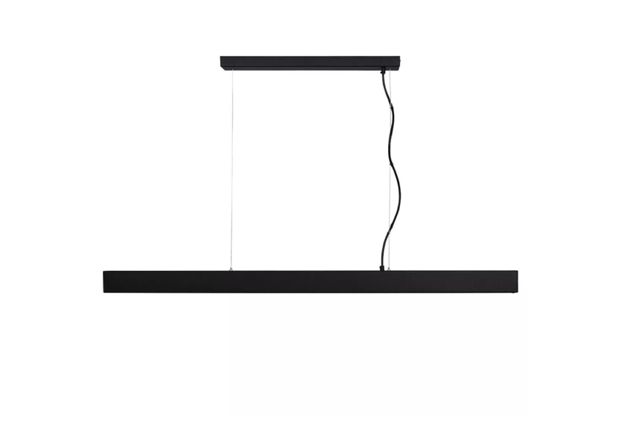 Designw@re | Black / White LED Hanglamp | 45 Watt | 240 cm | Warm Wit | LWALU240B.30k | DIM - Afbeelding 2