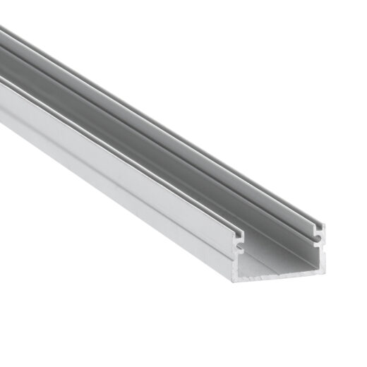 LED Profiel ROMA XL 20,4x12,5mm | opbouw | 1,3 M Opaal PC + LED 4500 Lm | 24 volt