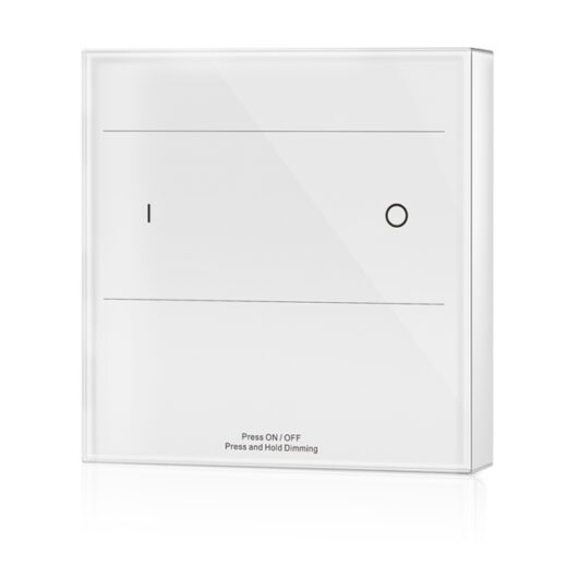 LED Dimmer | 10 Zonne | RF afstandsbediening Muur opbouw | 1 Zonne | Wit