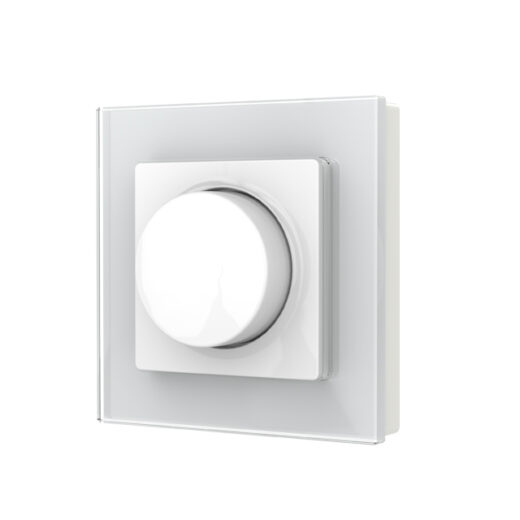 LEDw@re Dimmer |  0-220 Watt | 220 Volt | Glas plaat | Push / Draai