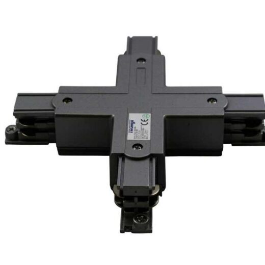 3 Fase | Rail  Power X connector Links | Zwart