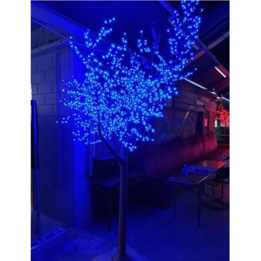 Huur LED Boom Bloessem | Blauw | 3,4 x 3 M | 2800 LED's | 2 dagen
