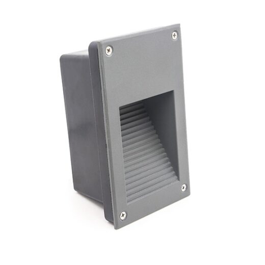 Basic | Wandlamp | Inbouw | 220 Volt | Zwart | 3 Watt | Warm Wit | LWLSL25V.3W.BA.WW