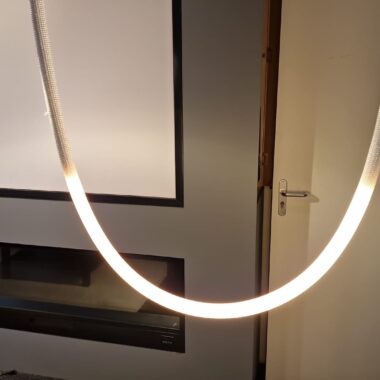LED Magneet Rail | Type MAGNETO Zwart | 15 Watt | LED CURVE 205 CM - Afbeelding 5