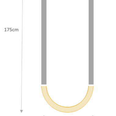 LED Magneet Rail | Type MAGNETO Zwart | 15 Watt | LED CURVE 205 CM - Afbeelding 7