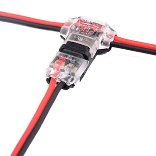 Clip Connectors T -  Draad | 6 Stuks Bundel