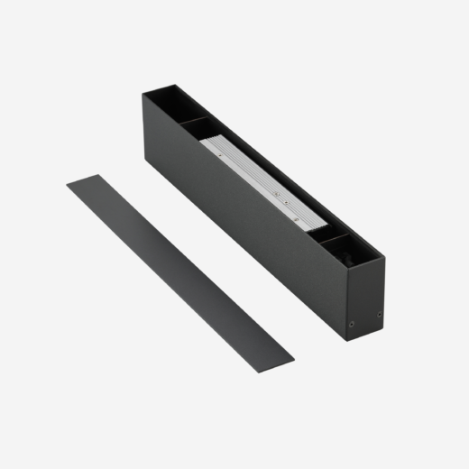 GYO | LED Magneet Rail | Zwart | Driver - INTRACK- 230V>24V-150W-triac dim