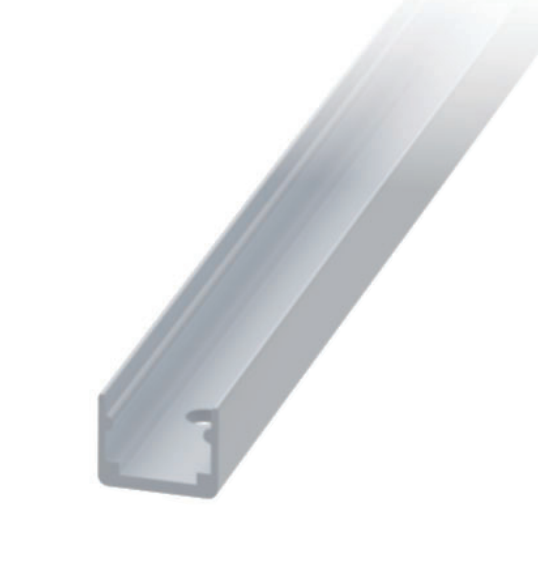 LED Neon | Rail Profiel | 1 Meter | Square | voor neon 12 x 12 mm