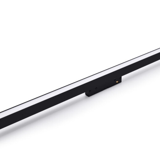 LED Magneet Rail | Type MAGNETO Zwart | 20 Watt | 600 mm | Daglicht Wit | LWL20.FG20W.DW