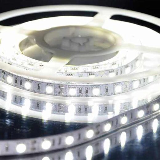LEDware SMD LEDstrip | Waterdicht | 24 Volt | 14,4 Watt | 60 LEDs | 1 M | Koel Wit | Silic