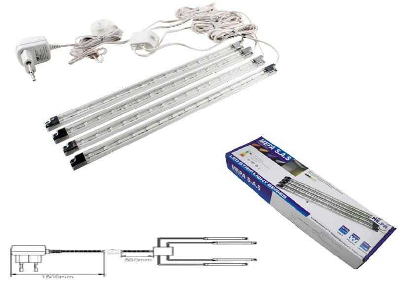 LEDstrip | LEDstrip 1 x 12 CM | 9 LEDs Warm Wit LOS | LWLS1769-1x