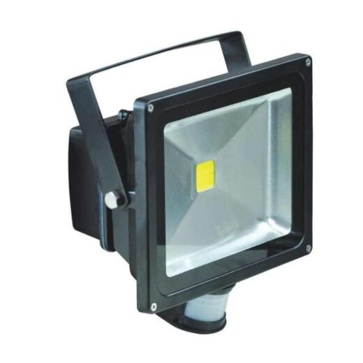 LEDware LED Gevellamp | 230 Volt | 50 Watt | 3800 Lm | Koud Wit | Met Bewegingsmelder