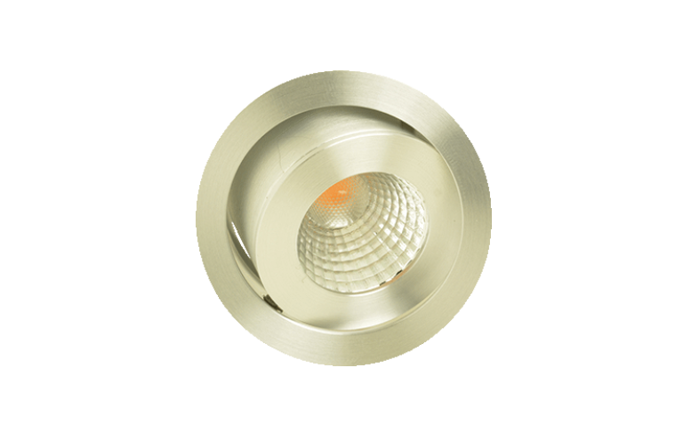 Retour | Klemko | LED inbouwspot | 1 LED | Rond | 3,3 W | 350 mA | Extra Warm Wit | LCB-IB