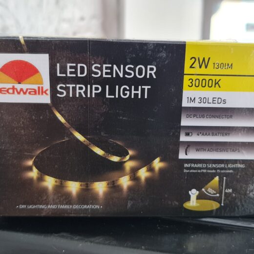 LEDwalk | LEDstripset | 1 persoons | 1 cm met bewegingsensor + Batterij Pack