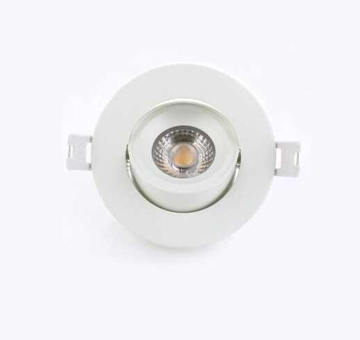LEDware | LED inbouwspot | 1 LED spots | 500 Lm | Doe Het Zelf LED Kit | Warm Wit | Rond