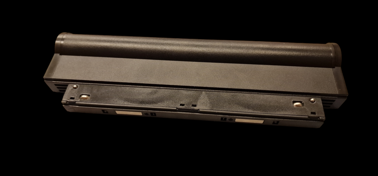 LED Magneet Rail | Type MAGNETO AIM2 Zwart | 12 Watt | 226 mm | Warm Wit | LWL20.CXYZDGS12 - Afbeelding 2