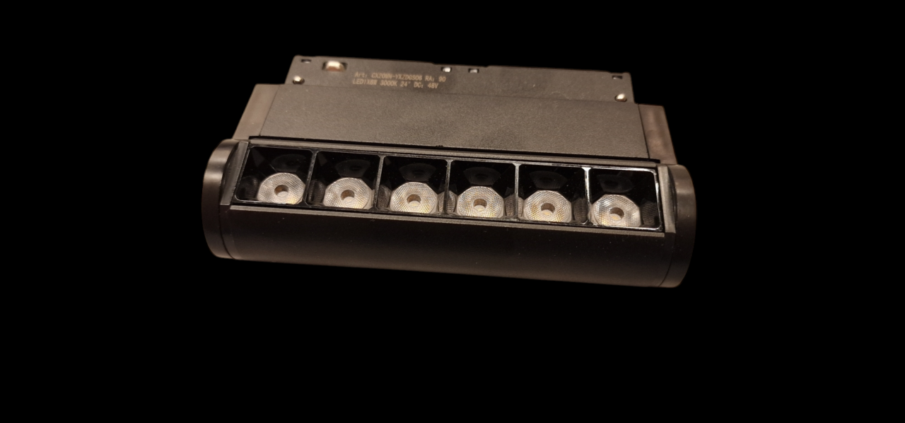 LED Magneet Rail | Type MAGNETO AIM2 Zwart | 6 Watt | 113 mm | Warm Wit | LWL20.CXYZDGS06. - Afbeelding 7