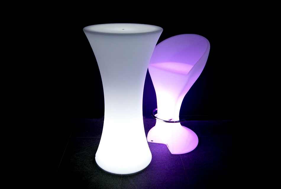 LED Verlichte | BAR TABLE B110 | Ø58*110cm | RGBW