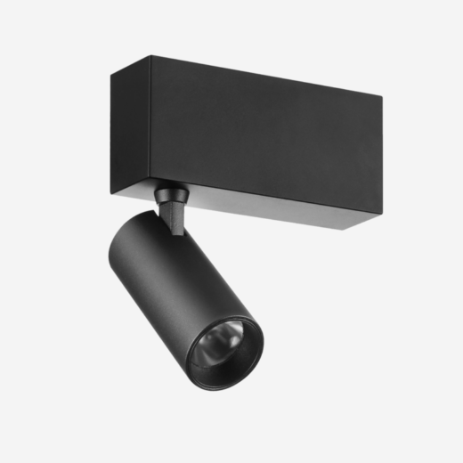 GYO | LED Magneet Rail | OGI Black 24V-5W-3000K-40°-DALI DIM | GYO.180-729