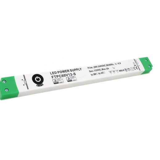 POS | LED Voeding | 60 Watt | 24 Volt | GTPC-60-24-S | Small Formfactor