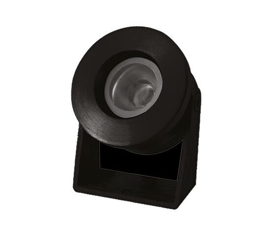 Klemko | LED opbouwspot | 1 LED | Luxi | 3 W | 700 mA | Warm Wit | Zwart