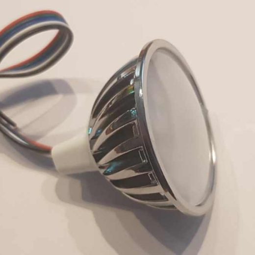 LED Spot (RGBW) | 24 Volt | 4,3 Watt | VV 25 Watt | RGB + Koud Wit | MR16