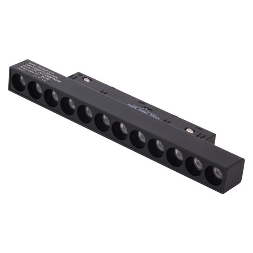 LED Magneet Rail | Type ZIGBEE MAGNETO AIM Zwart | 12 Watt | 220 mm | Wit Mengbaar | LWL20.GS-Z12W.CCT