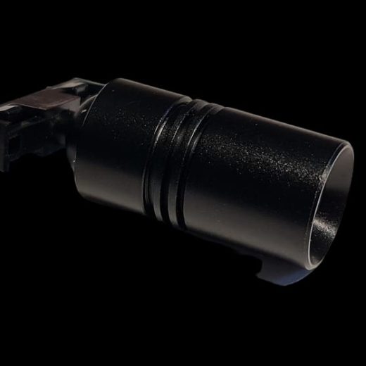 LED Vitrine Spot Show | Type Track spot Tube | 2 Watt | Warm Wit | 140 Lumen | Zwart | 5 Graden