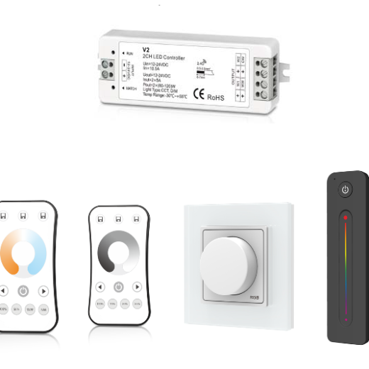 RF 10 Zonne Dimmers
