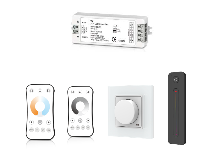 RF 10 Zonne Dimmers
