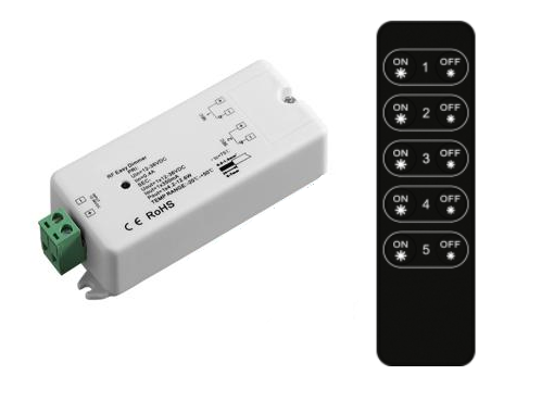 RF 5 Zonne Dimmers