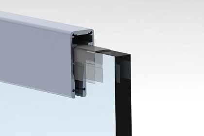 LED Profiel Glasreling