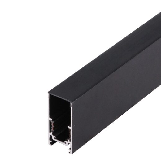 LED Magneet Rail | Type MAGNETO Zwart | 2 meter | Opbouw