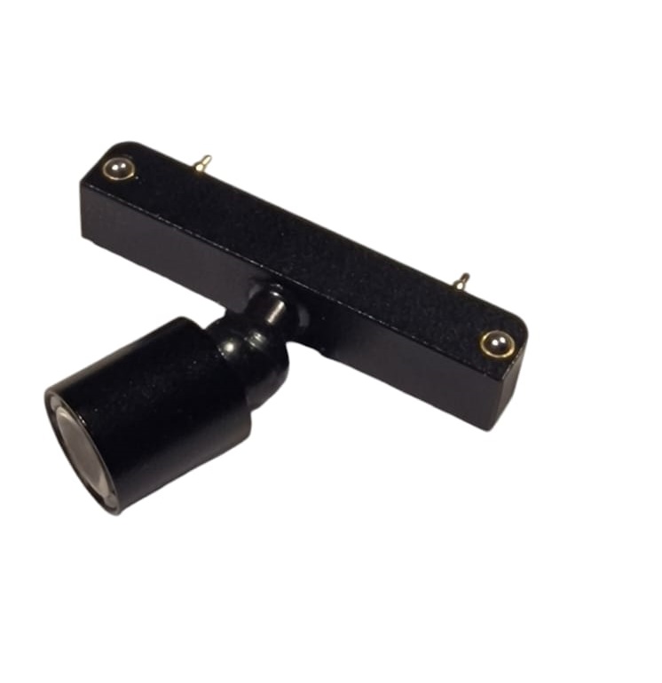 LED Vitrine Spot Show | Type Track spot PICO | 1 Watt | Warm Wit | 80 Lumen | Zwart
